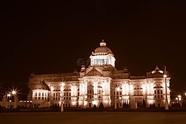 宮,曼谷,景觀