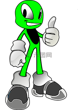 外星人,字符,卡通