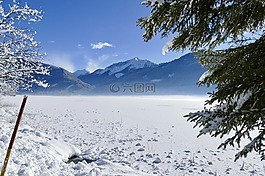 雪,冬天,冷