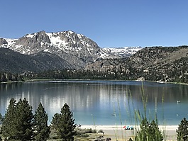 自然,湖,山