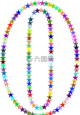 星星,多彩,棱柱形