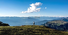 自然,景觀,山
