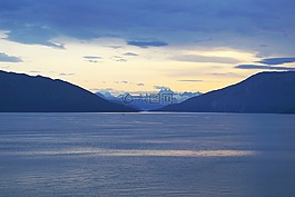阿拉斯加州,山,旅行
