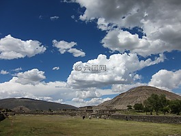 墨西哥,废墟,特奥蒂瓦坎