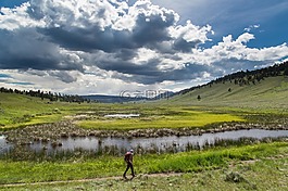 遠(yuǎn)足,走,徒步旅行