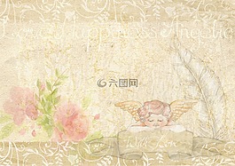 背景,天使,維多利亞
