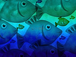 魚,動物,水