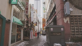首爾,復(fù)古風(fēng),街景