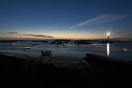 燈塔,海,海洋
