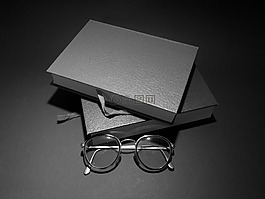 圖書,讀取,眼鏡