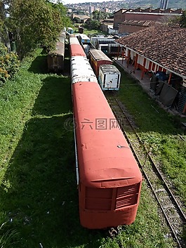 火車,鐵路,通過