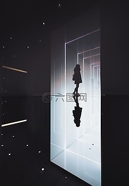 人,女子,單
