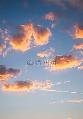 自然,天空,云