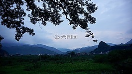 桂林,群山,云霧