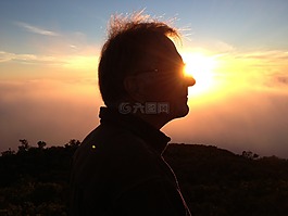 男子,人,視覺