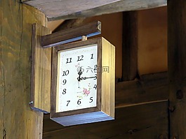 时钟,木钟,时间