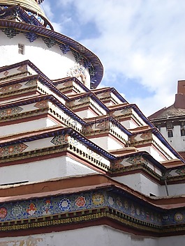 kumbum,西藏,寺
