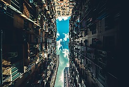 結構,建筑物,城市