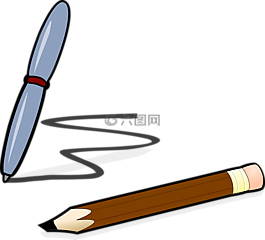 筆,鉛筆,短
