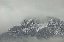 山,冷,雪