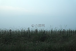 朦朧,霧,空氣