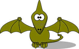 恐龍,petrodactyl,飛