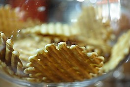 饼干,甜,黄色