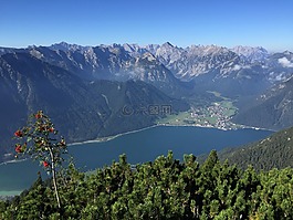 achensee,山,蒂罗尔