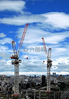 行業(yè),起重機(jī),天空