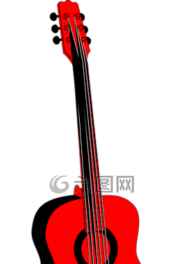 吉他,儀器,音樂