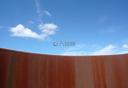 天空,藍色,鋼
