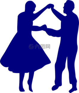 夫婦,舞蹈,老