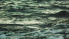 海洋,海灘,波