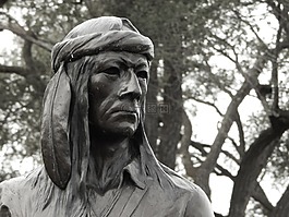 美洲原住民,雕像,历史