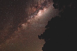 銀河,夜,星星
