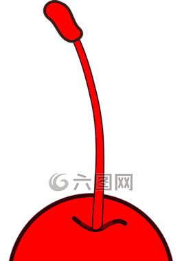 櫻桃,紅色,之一