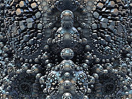 給予,3d,分形