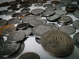 硬幣,老,貨幣