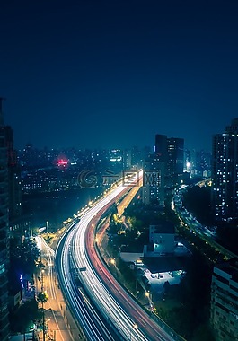 上海,街,交通