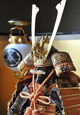 日本,傳統的,盔甲