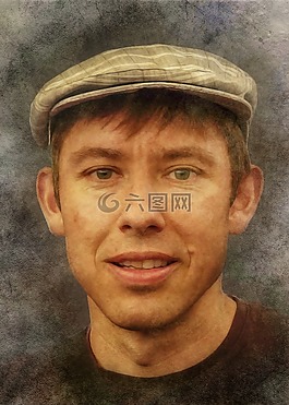 男子,帽,人