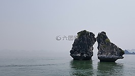 越南下龍灣,親親,景觀