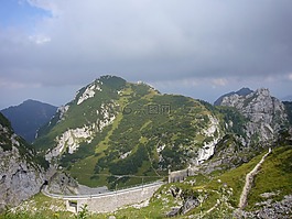 wendelstein,火车,山区铁路