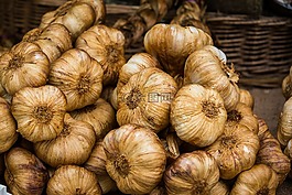 大蒜,烤大蒜,十