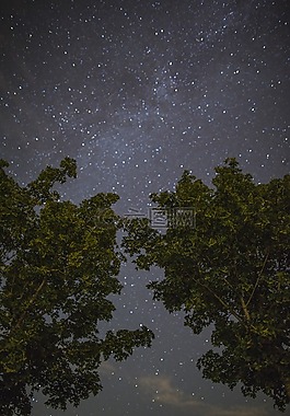 明星,天空,繁星點點的天空