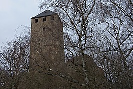 城堡 lichtenberg,城堡,burgruine