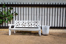 公園長椅,垃圾桶,城堡公園