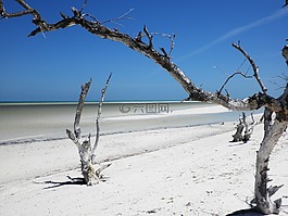 地處熱帶的海灘,墨西哥,島
