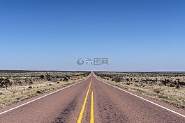 路,距離,景觀