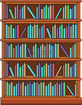書架,書籍,庫(kù)